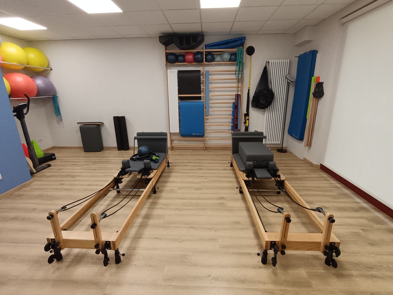 I due reformer della palestra del Centro Fisio di Fidenza
